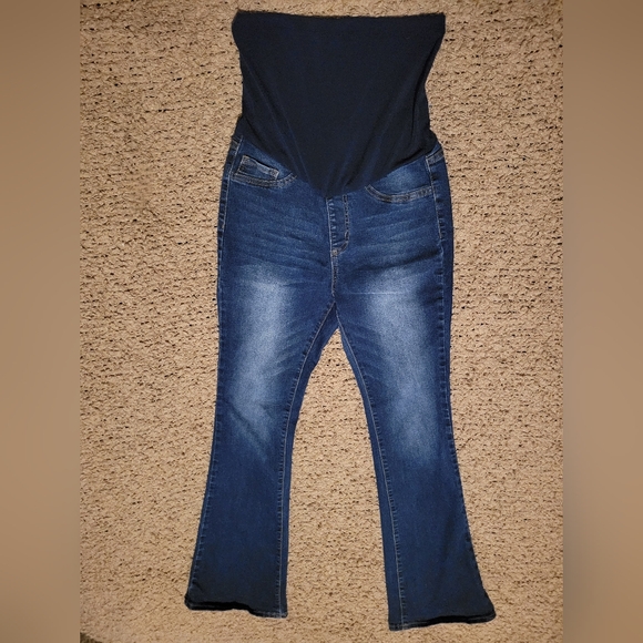 S.O.N.G. Denim - S.O.N.G. Maternity Blue Jeans Size S
